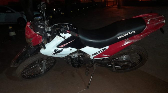Ponta Porã: PM recupera moto robada con apoyo de la Policía Nacional de Paraguay